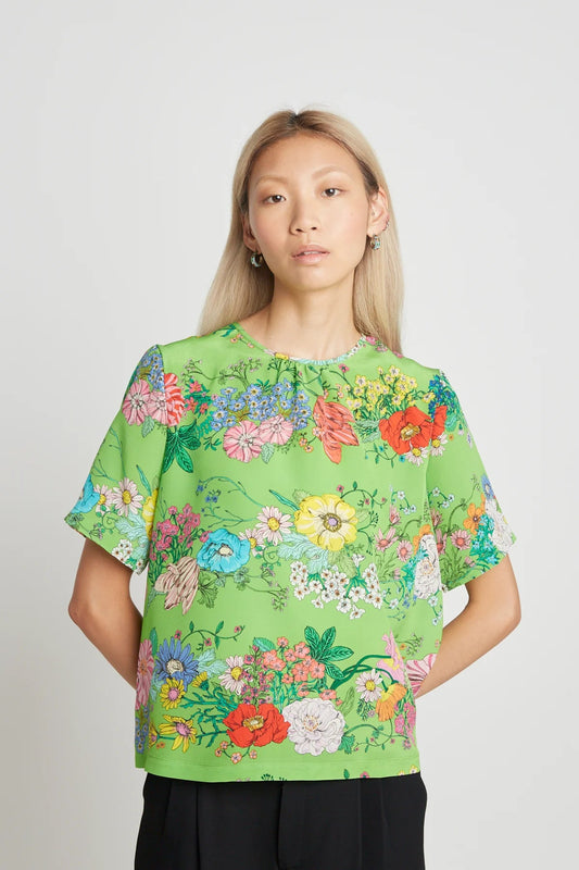 twenty - seven names | Rosamund Tee | Green Floral | Palm Boutique