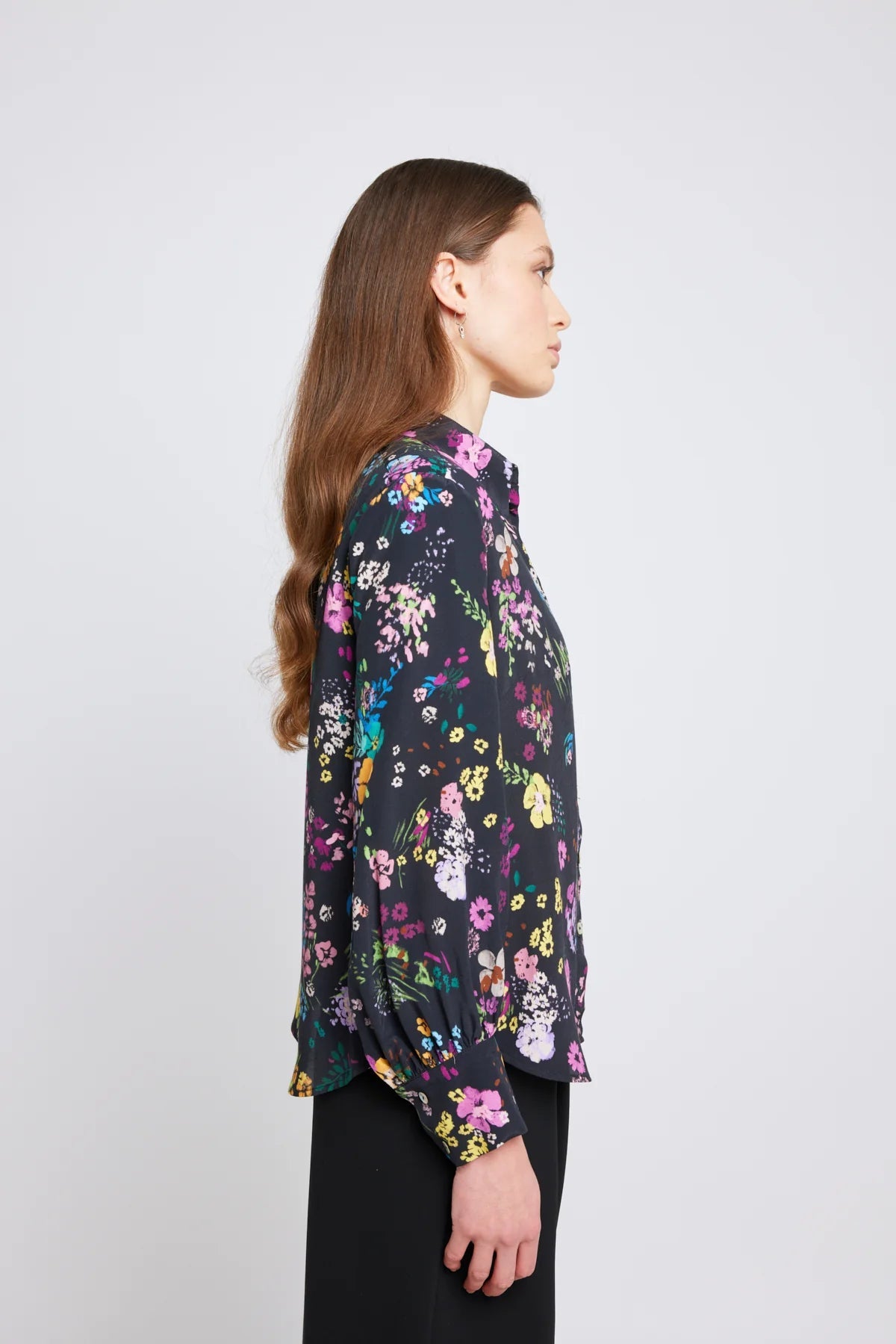 twenty - seven names | Trailblazer shirt | Black floral | Palm Boutique