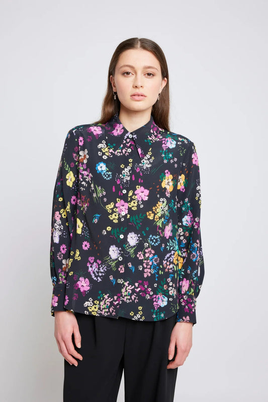 twenty - seven names | Trailblazer shirt | Black floral | Palm Boutique