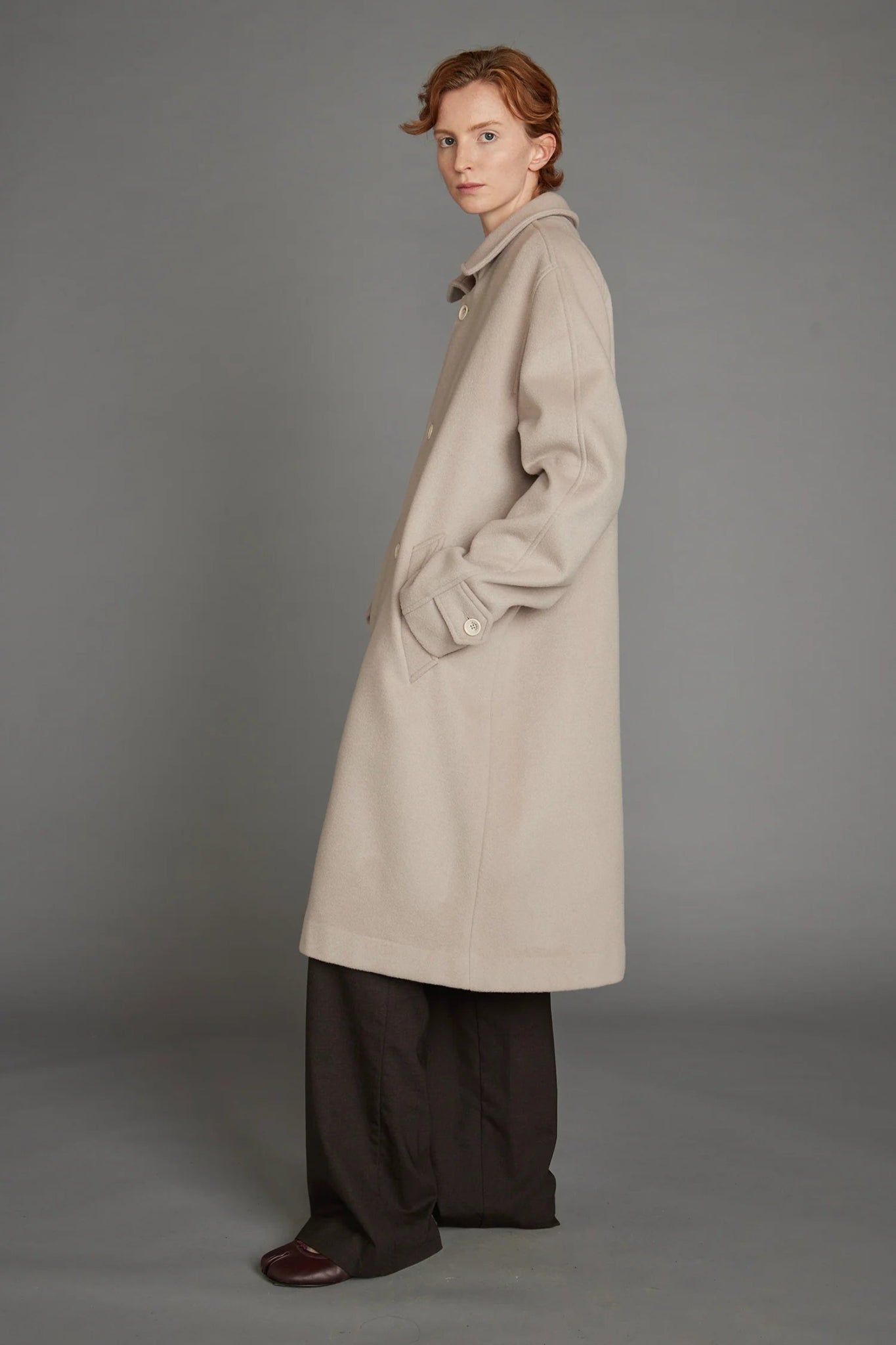 Zambesi | Overcoat | Porcelain | Palm Boutique