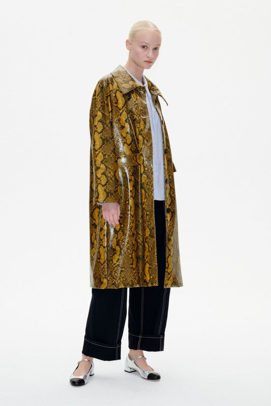 Baum Und Pferdgarten | Devon Coat | Yellow Snake | Palm Boutique