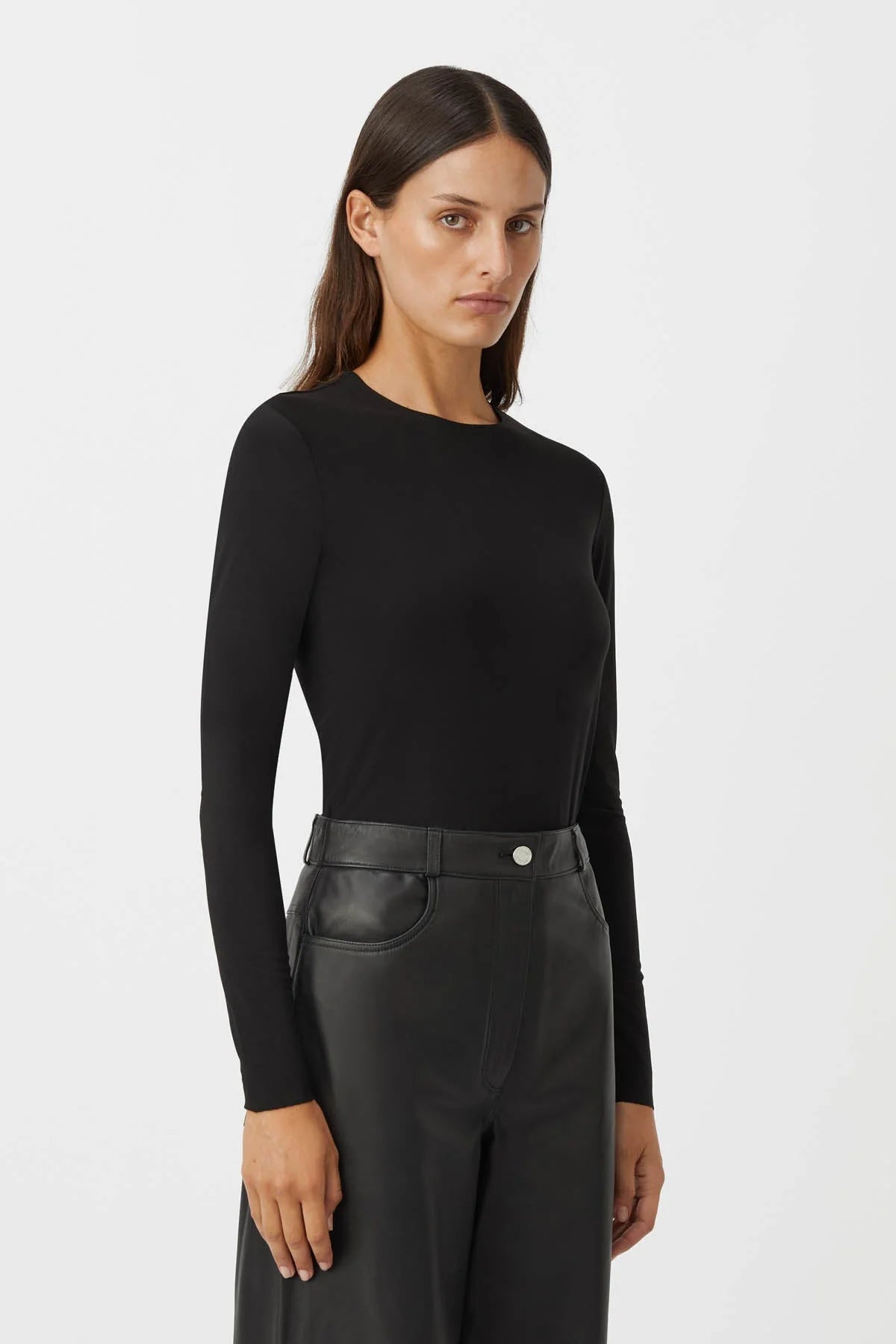 Camilla and Marc | Saint Long Sleeve Top | Black | Palm Boutique