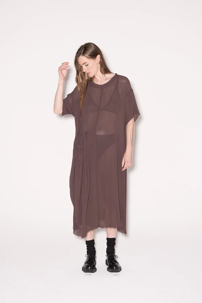 Company Of Strangers | Yang Dress | Coffee | Palm Boutique