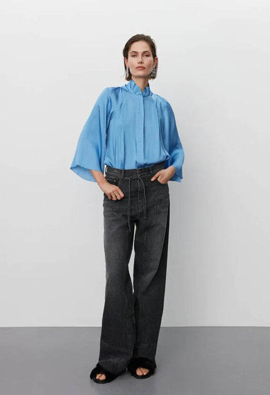 DAY Birger Et Mikkelsen | Jules Blouse | Silver Lake Blue | Palm Boutique