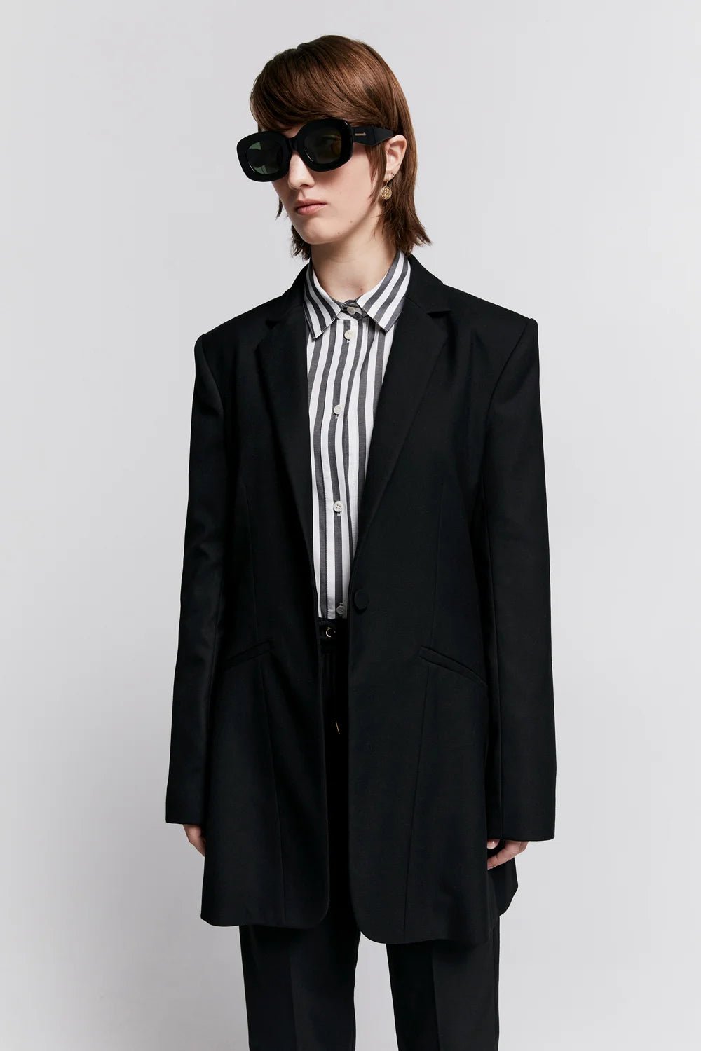 Karen Walker | Carlton Jacket | Classic Black | Palm Boutique