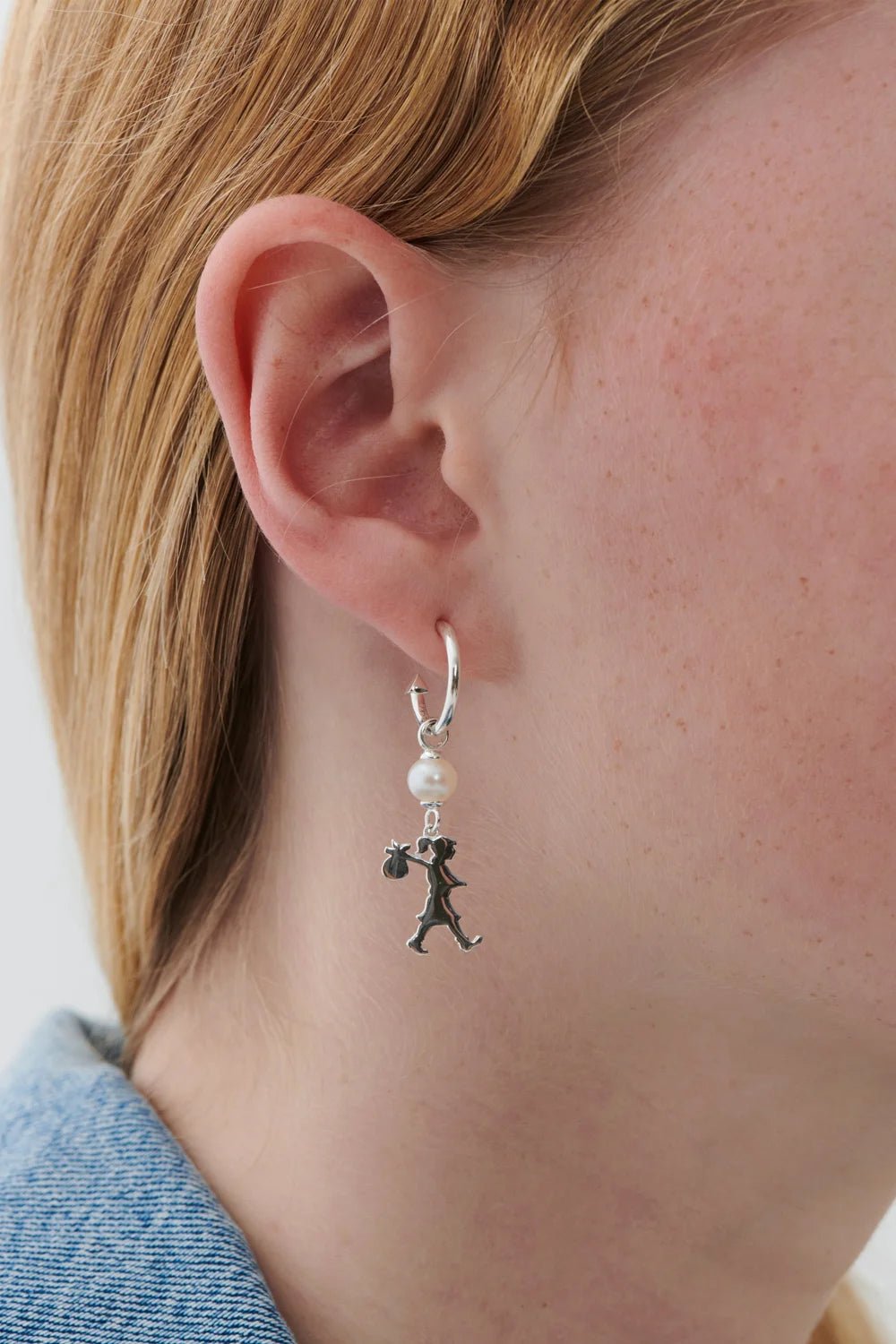 Karen Walker Jewellery | Girl With A Pearl Earrings | Silver | Palm Boutique