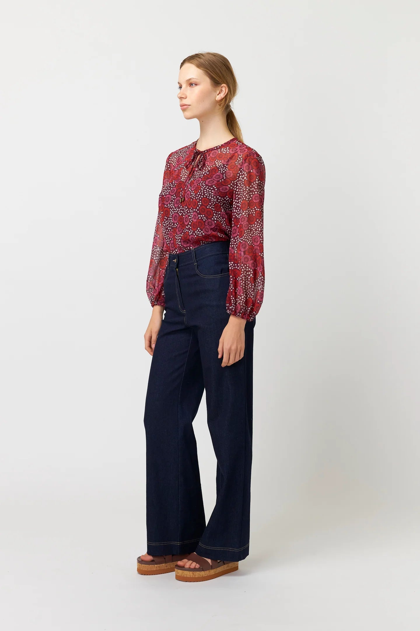 Kate Sylvester | Denim Trouser | Dark Indigo | Palm Boutique