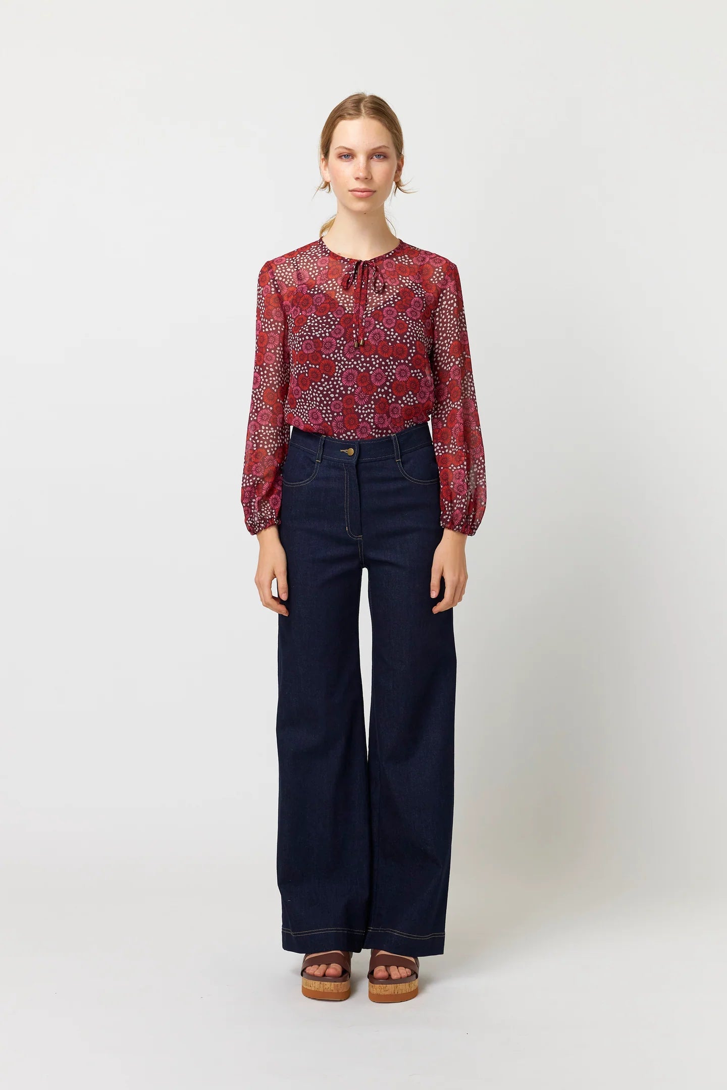 Kate Sylvester | Denim Trouser | Dark Indigo | Palm Boutique