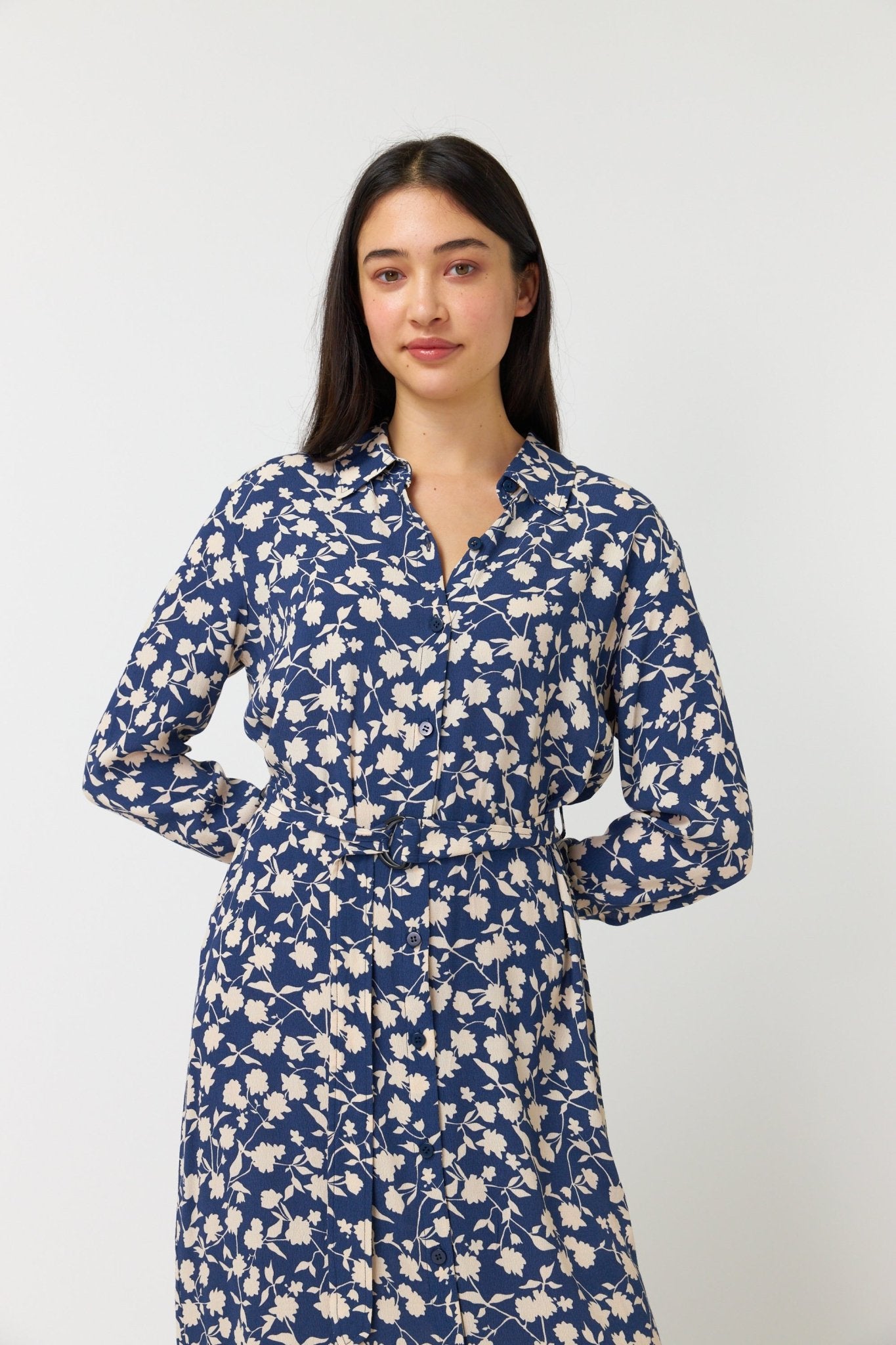 Kate Sylvester | Gardenia Shirt Dress | Ink | Palm Boutique