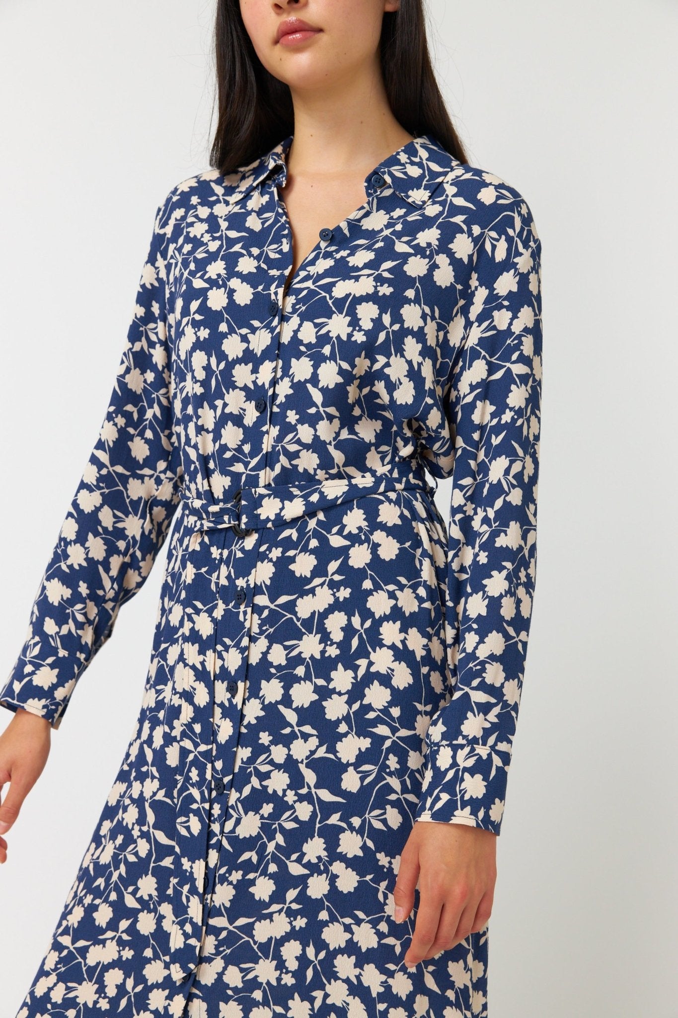 Kate Sylvester | Gardenia Shirt Dress | Ink | Palm Boutique