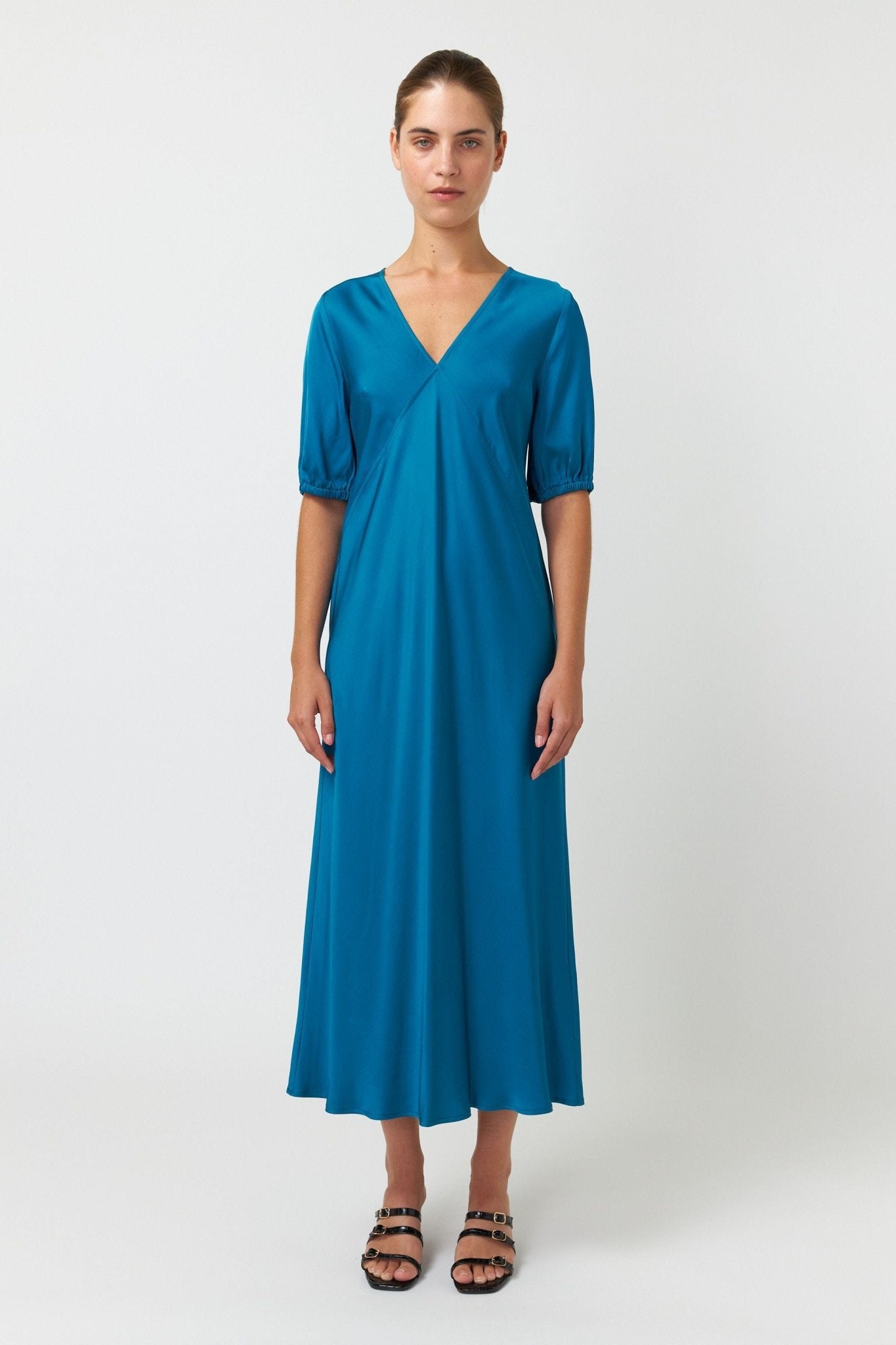 Kate Sylvester | Hannah Dress | Teal | Palm Boutique