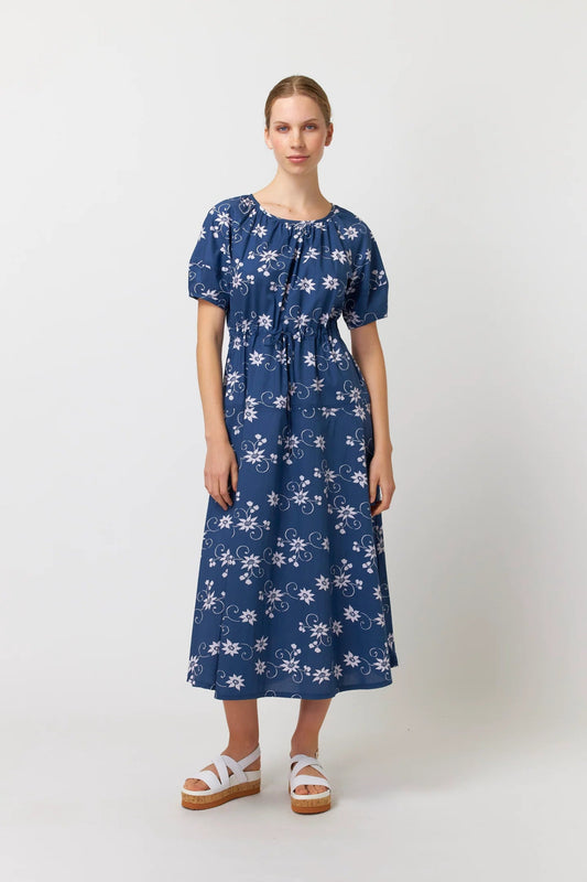 Kate Sylvester | Water Lily Dress | Navy | Palm Boutique