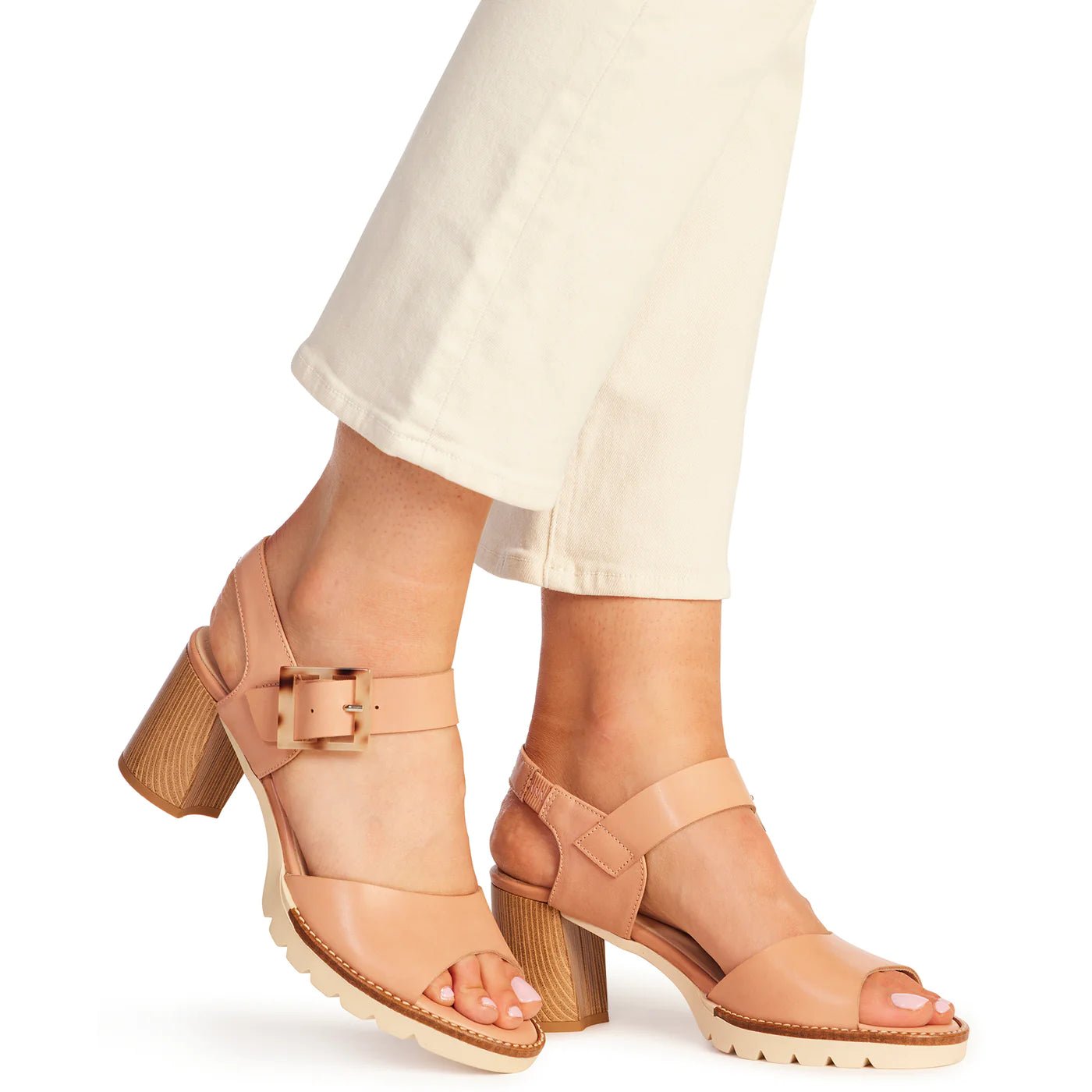 Kathryn Wilson | Del Ray Sandal | Blush | Palm Boutique