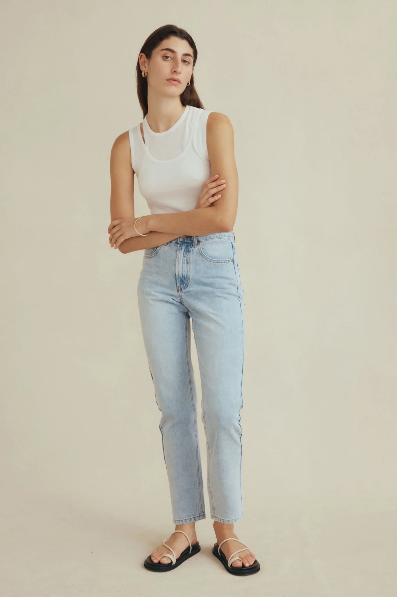 Marle | Marle Straight Leg Jean | Blue | Palm Boutique