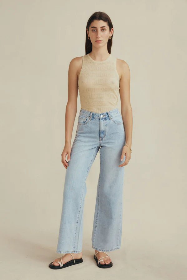 Marle | Marle Wide Leg Jean | Blue | Palm Boutique