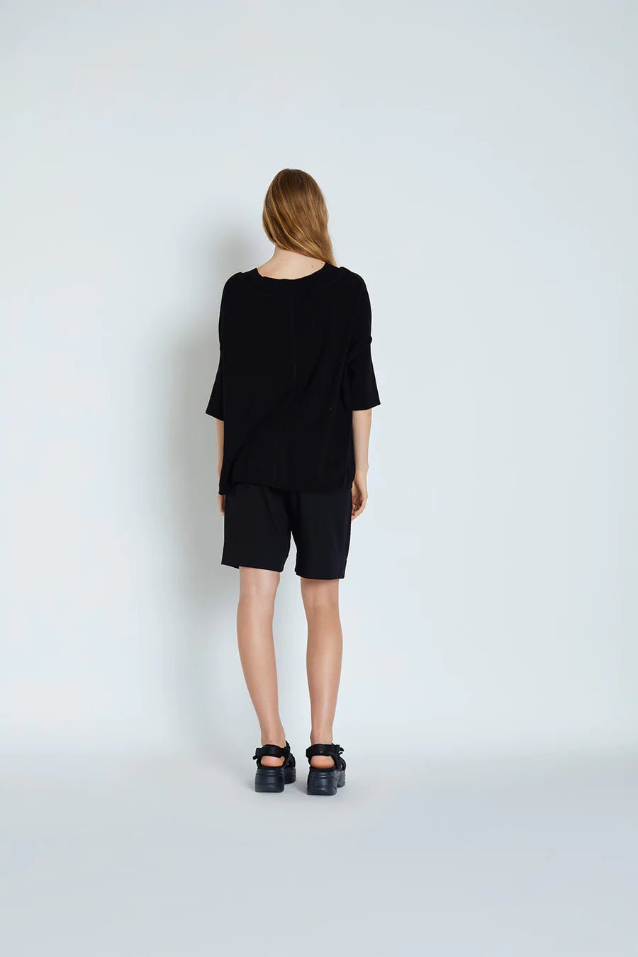 New Lands | Jett Tee | Black | Palm Boutique