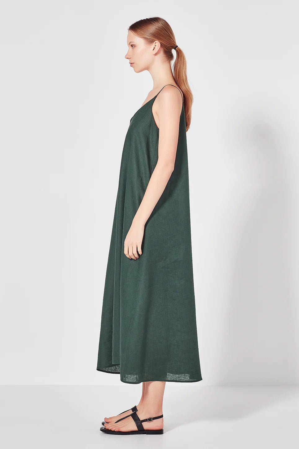 Shjark | Marnie 2 Way Sundress | Bottle Green | Palm Boutique