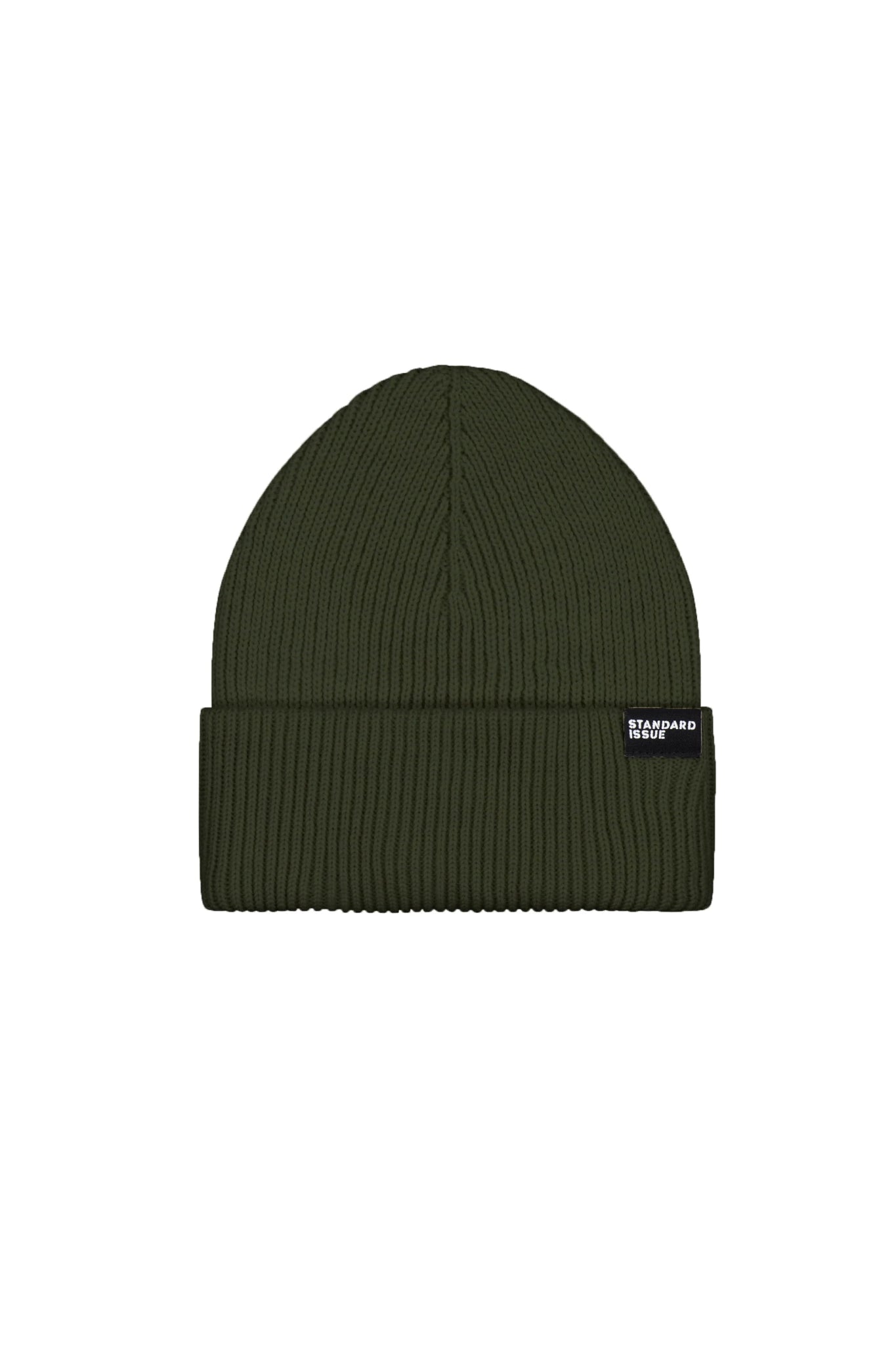 Standard Issue | Merino Rib Beanie | Loden | Palm Boutique