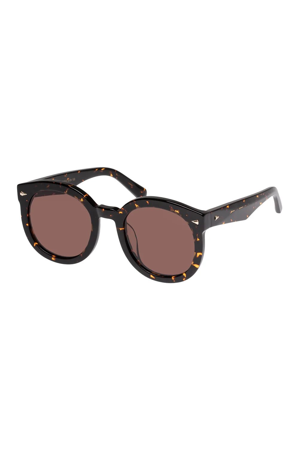 Karen Walker Eyewear | Super Duper Strength | Cracked Tort | Palm Boutique