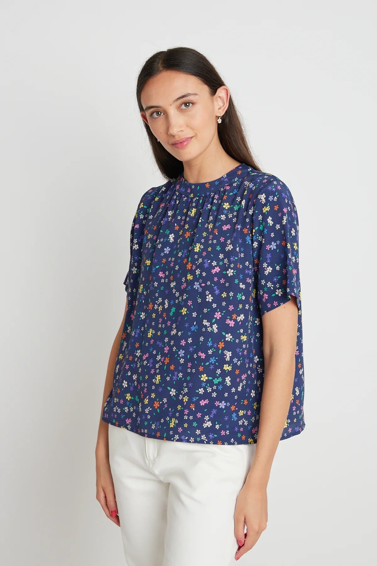 twenty-seven names | Daisy Tee | Navy Meadow | Palm Boutique