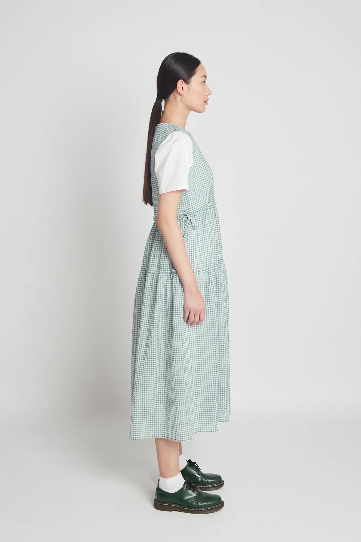 twenty-seven names | Neptune Dress | Green Gingham | Palm Boutique