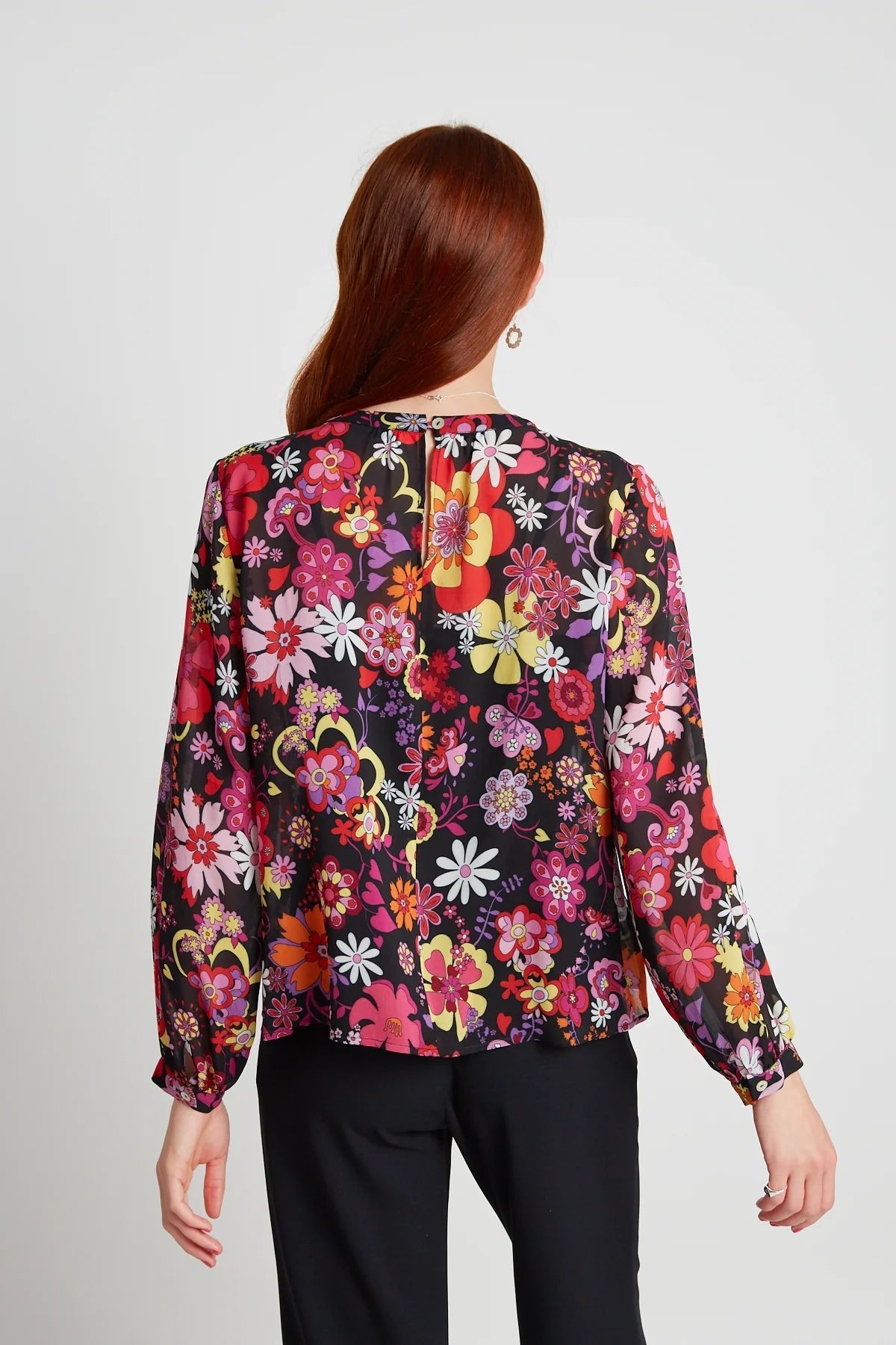 twenty-seven names | We Found Love Blouse | Black Floral | Palm Boutique